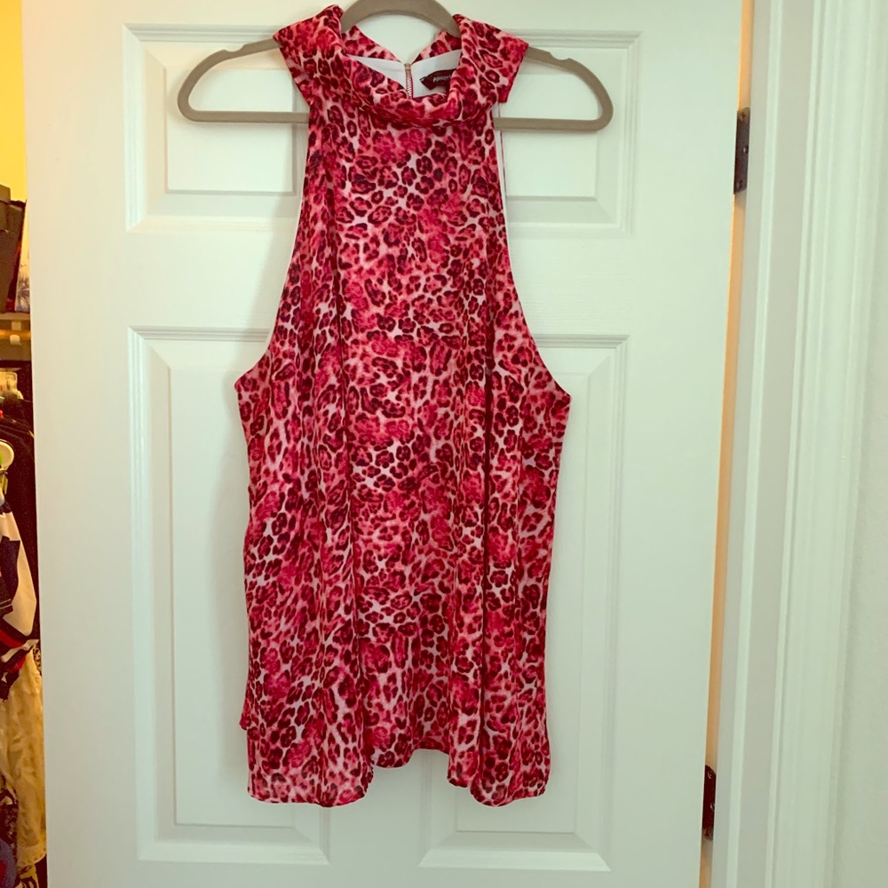 High Neck swing style blouse